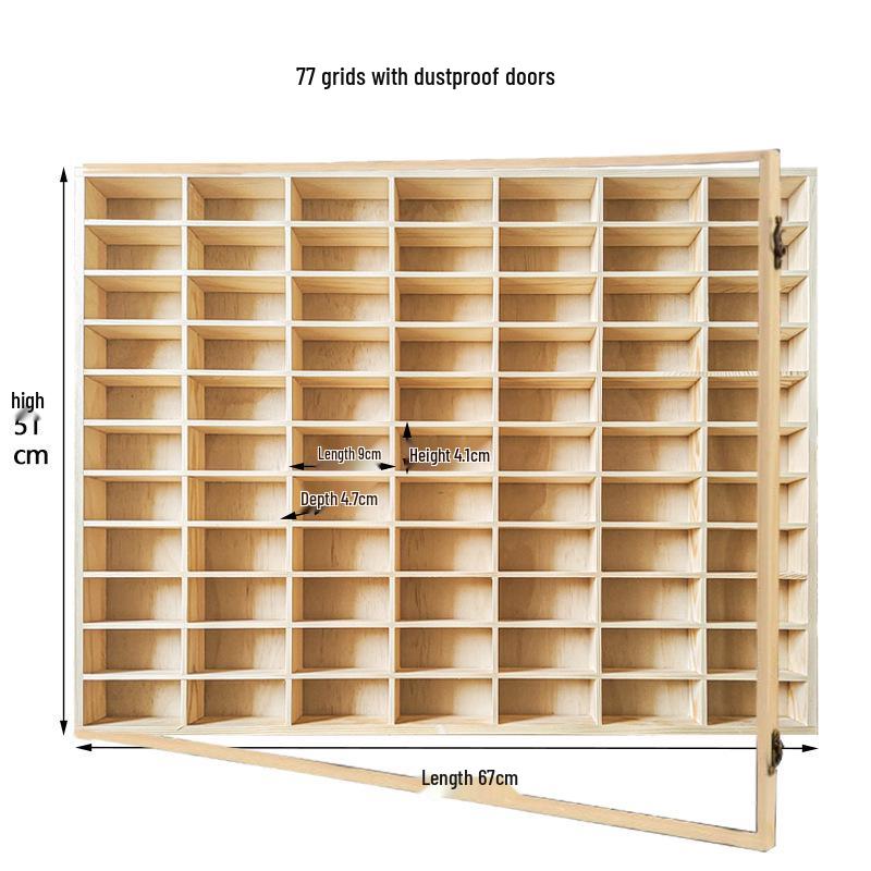 Diecast Car Model Display Rack for Tomica & Hot Wheels - Wall-Mounted Storage Cabinet for Toy Cars