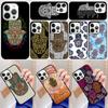 Hamsa Hand of Fatima Phone Case Back Cover for iPhone 17 Air 16 15 14 13 11 12 Pro Max Plus Fundas Coque