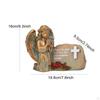 Angel Statue for Garden with Light, Figurine Tomb, Outdoor Use