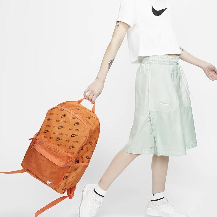 Nike Heritage Polyamide Backpack Regular Unisex Orange CK7444-884