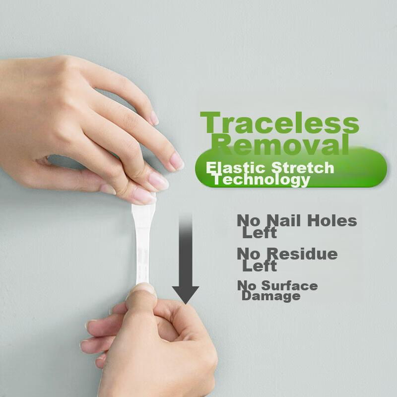 3M Highman Invisible Magic Hook Large Size, Office Supplies, Creative Photo Wall, No-Drill Wall-Mounted, No Wall Damage (Large Size)