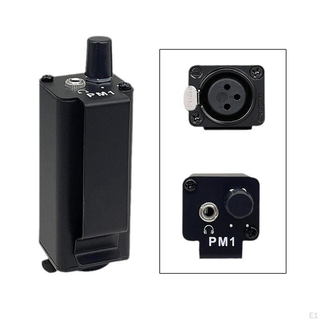 Amplificador de Auriculares 3.5mm Auriculares Estéreo Entrada de Audio Salida Ligero HiFi Amplificador de Auriculares para