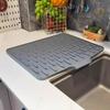 Silicone Drying Mat for Dishes, Sink, Fruits, Veggies, and Countertops