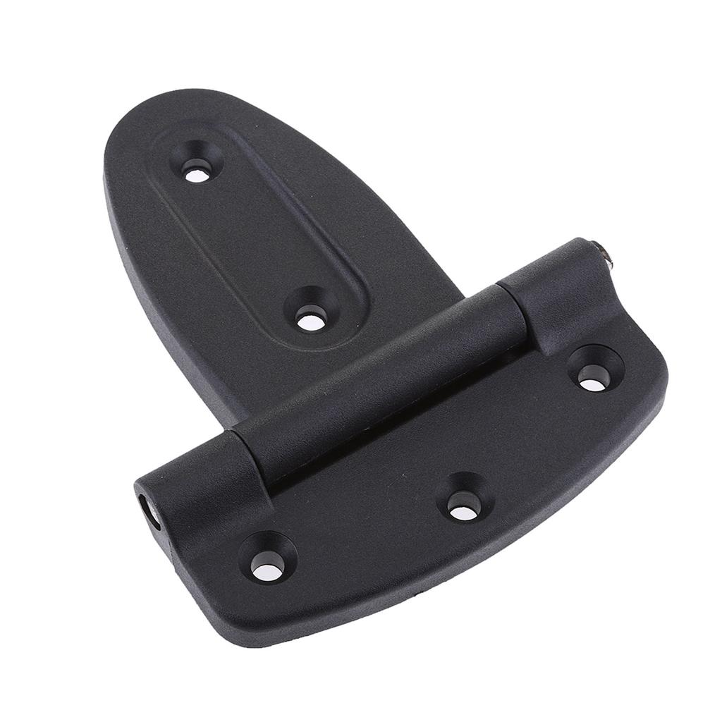 Plastic T-Strap Shed Hinge Heavy Duty Gate Strap Hinge Barn Door Hinges Vintage Style Hardware Rustproof Black
