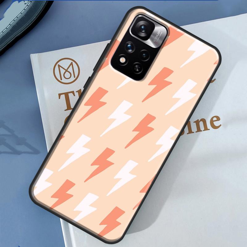 Lightning Bolt Case For Xiaomi Redmi Note 13 12 11 9 10 14 Pro 9S 10S 11S 12S Redmi 14C 10C 12C 13C Cover
