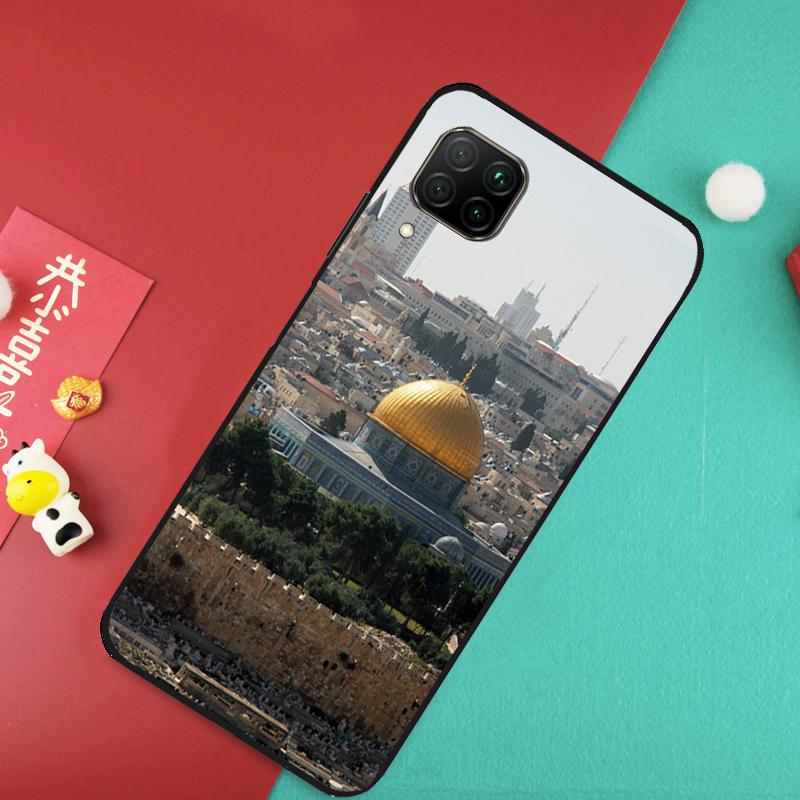 Jerusalem Dome of the Rock For Huawei Nova 12S 9 10 SE 7i 8i 11i 12i Y60 Y61 Y70 Y72 Y73 Y90 Y91 P20 P30 P40 Lite Case