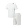 Men's Summer Casual Fashion Set: Round-Neck T-Shirt And Shorts