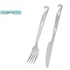 Hangweixing Pure Titanium Portable Outdoor Cutlery Set