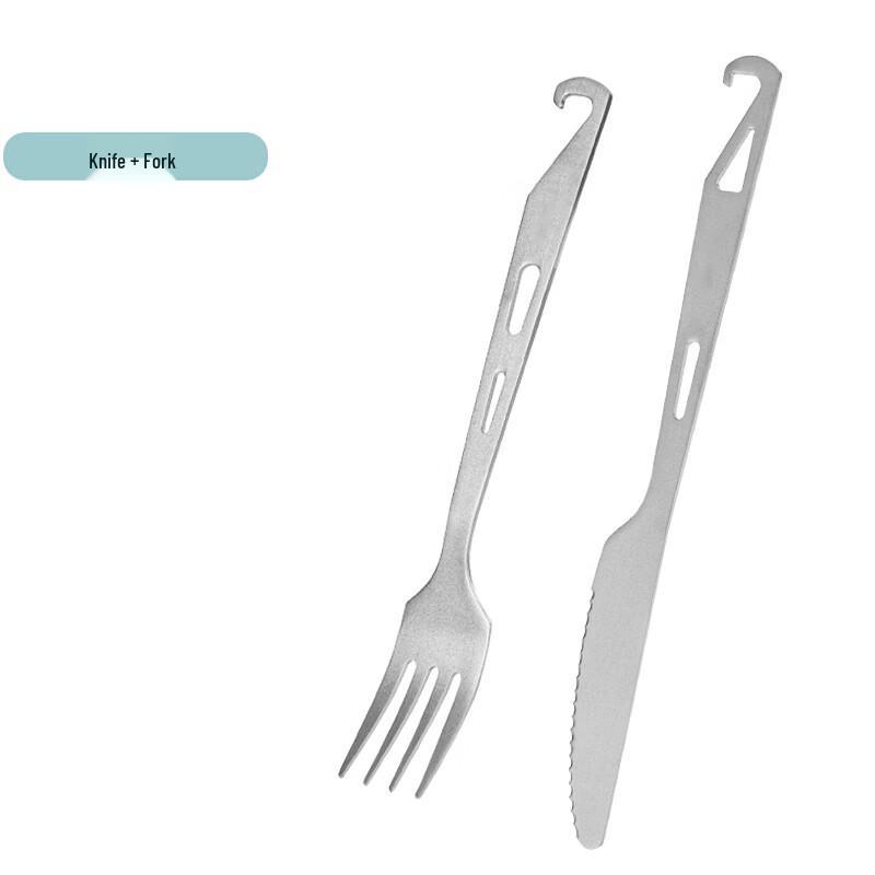 Hangweixing Pure Titanium Portable Outdoor Cutlery Set