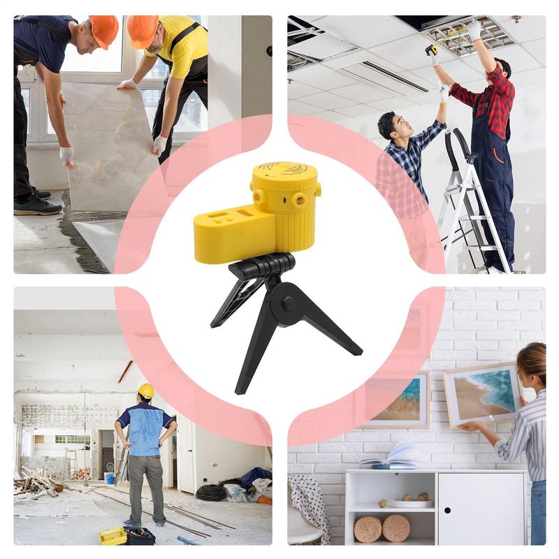 5line Laser Level With Tripod Foldable Self-leveling Laser Level 5 Line Standing Auto Sensor Alignment Construction Level Tripod