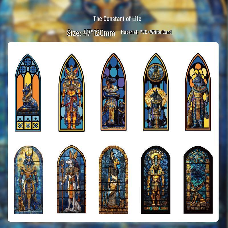 Mu Ran PVC Bookmark: Saint-Gaudens High-Value Student Reading Marker, Hot Stamped Book Clip, Diary Decor.