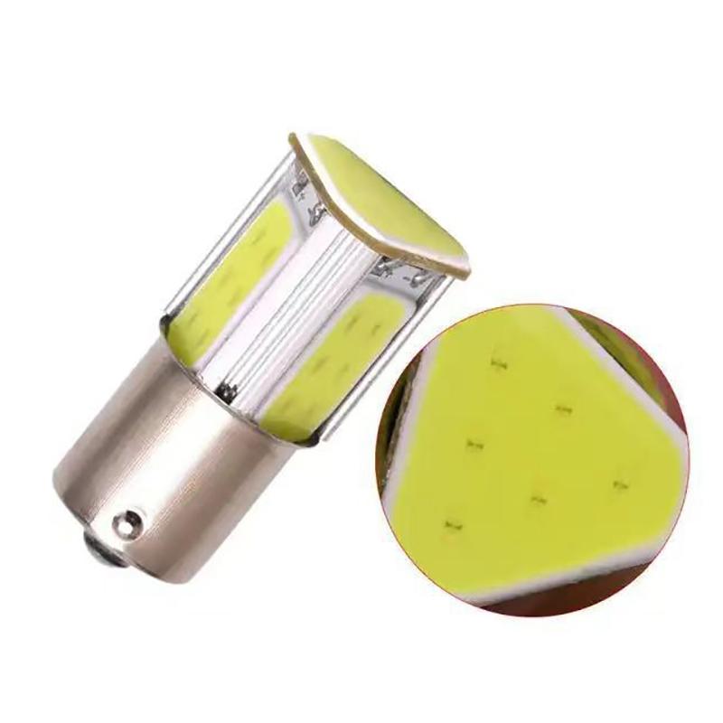 2Pcs Big Cob Led 1156 1157 Ba15S Brake Lights Bulbs 12V For Car Reverse Stop Brake Rear Lights Bulbs