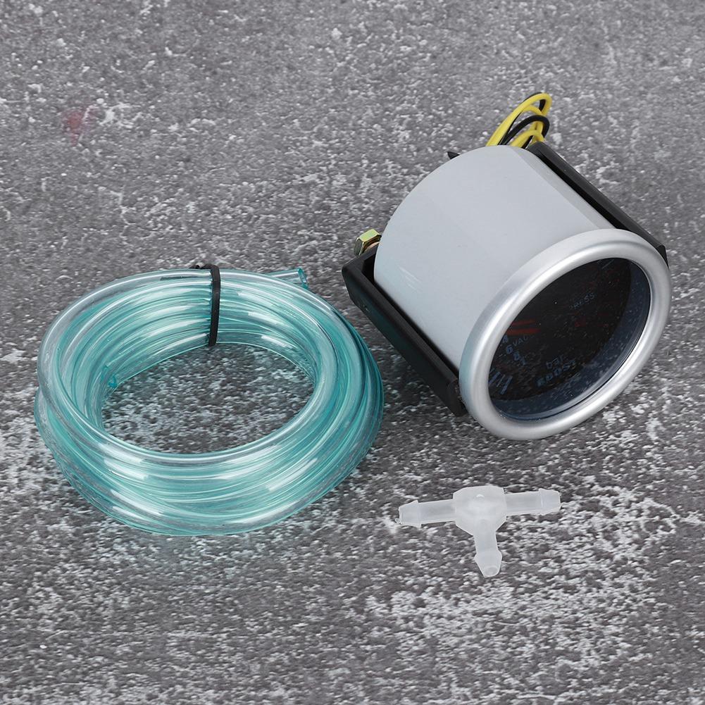 Pointer 52mm2in Turbo Boost Gauge Universal Smoke Lens LED Bar Meter Car Accessory