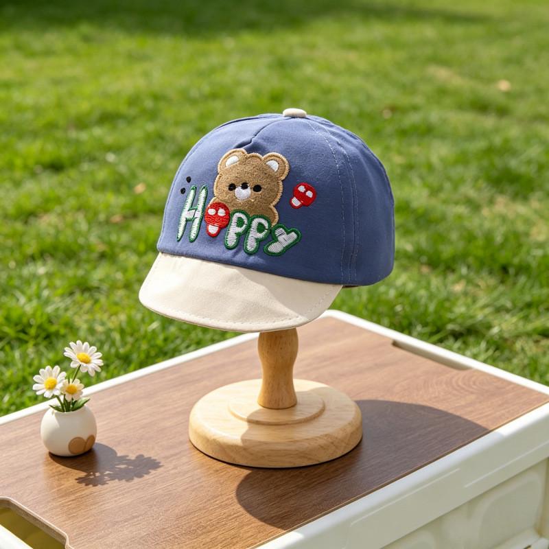 Little Bear Childrens Sun Hat With Windproof Shield For Toddler Sun Protection