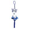 Clopoțel de vânt cu Ochi Răi Albastru pentru Exterior Fluture/Elefant/Copac/Soare/Mână Clopoțel Metalic Decorativ Ornament Suspendat pentru Casă Grădină Balcon