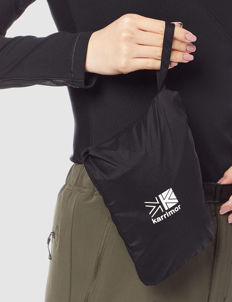 Outerwear Wind Shell Hoodie Black L [Karimar] W's Women's