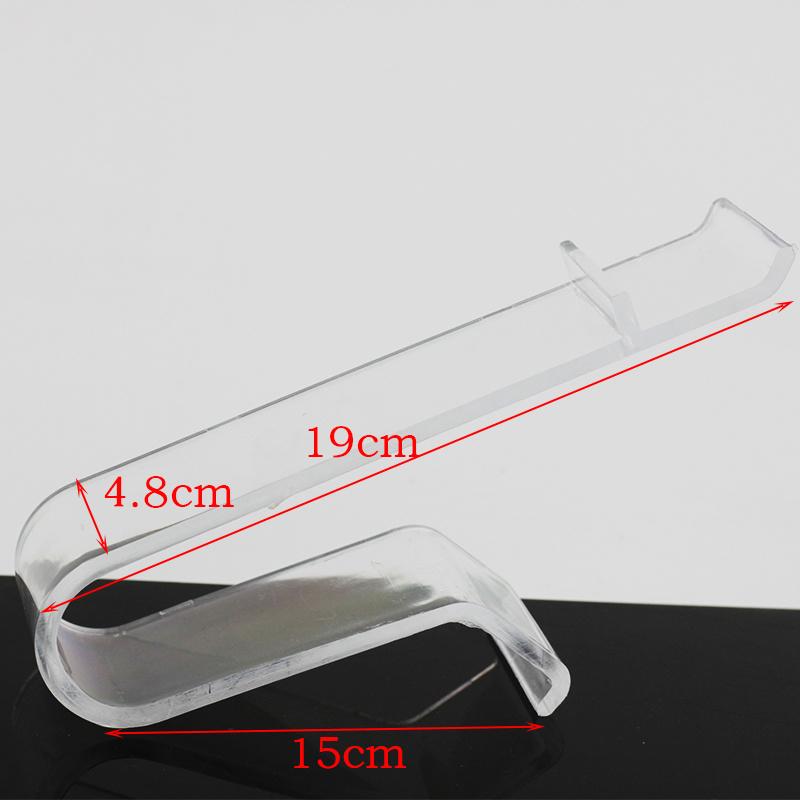 U Shape Acrylic Shoe Display Stand Shoe Holder Shoe Store Display Riser Stand High Heel Sandal Display Home Shoe Storage Rack