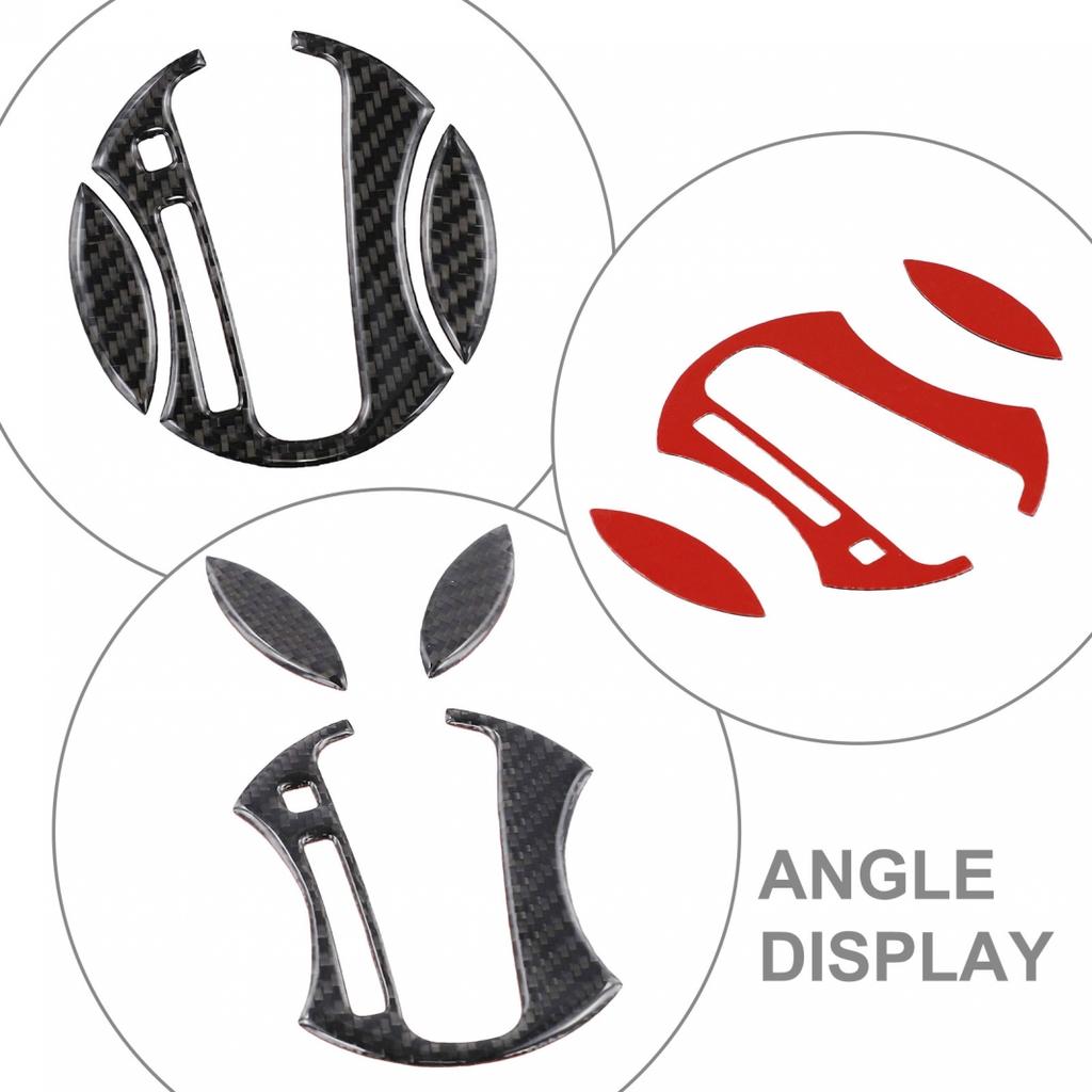 Automatic Gear Shift Panel Carbon Fiber Cover Trim For Honda Civic 8th 2006-2011