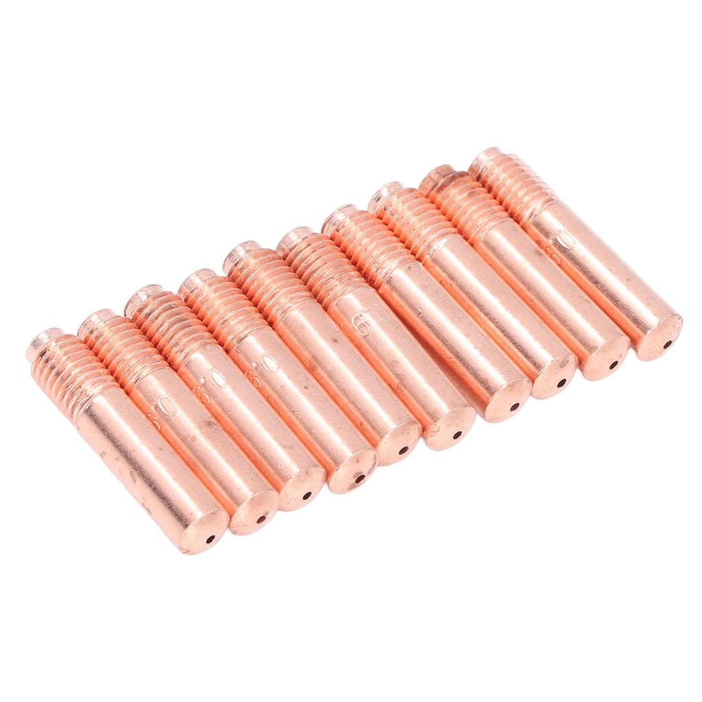 30 STÜCKE Kontaktdüsen 000068 0,035in Schweißspitze Messing Schweißspitze Ersatz für Miller M10 M15 M25