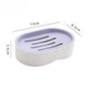 Household Bathroom Soap Storage Rack Plastic Draining Soap Box No Water Accumulation On The CountertopSoap Rack, Soap Tray