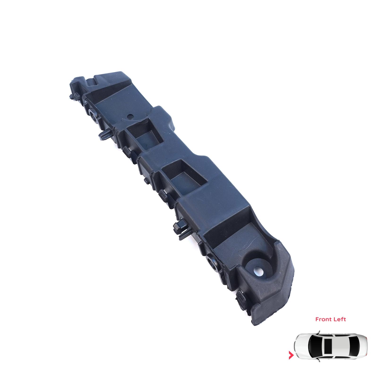 

ESP1249-1 Front Left Bumper Mount Holder Support Bracket for Renault Dacia Logan Sandero Stepway MK2 Symbol MK3 Facelift 2017-On 631438295R