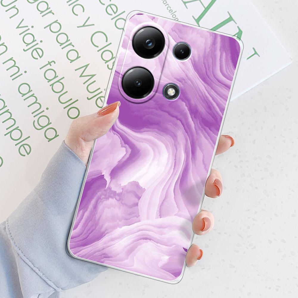 Für Redmi Note 13 Pro Hüllen Abdeckung Für Redmi Note 13 Transparent Schutz Weiches Silikon Handyhülle Funda oder Redmi Note 13 Pro Plus Coque