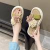 Cool Slippers Women's Summer Outer Wear Fashion 2025 New Beautiful with Skirt Platform Beach Sandals Pregnant Women One-word