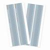144Pcs Personalized Name Stickers Long Strip Pencil Labels Custom Waterproof Self Adhesive Name Labels For Bottles Notebooks