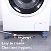Antivibration Foot Pads Washing Machine Feet Pads Shock Noise Dampening Cancelling Adjustable for Washer Dryer Machine