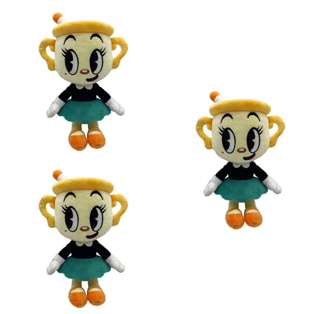 Cuphead Teacup Head Adventure Plush Toy For Kids 9in