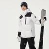 Tanbor Unisex Color-block Hooded Goose Down Ski Jacket