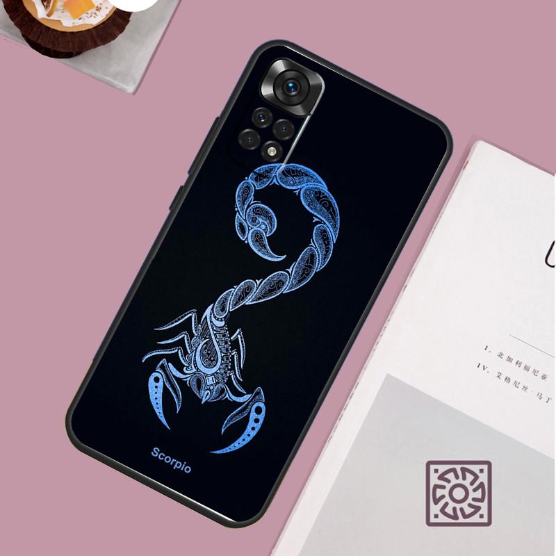 Zodiac Sign Phone Case For Xiaomi Redmi Note 13 12 12S 12C 13C 10 10C 9 9C 10S 11S 11 Pro Soft Cover