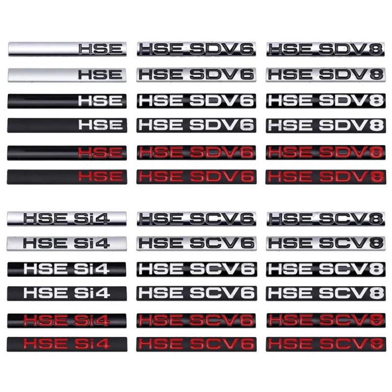 Land Rover Range Rover Sport HSESDV8/SCV8 Rear Tail Car Logo Sticker