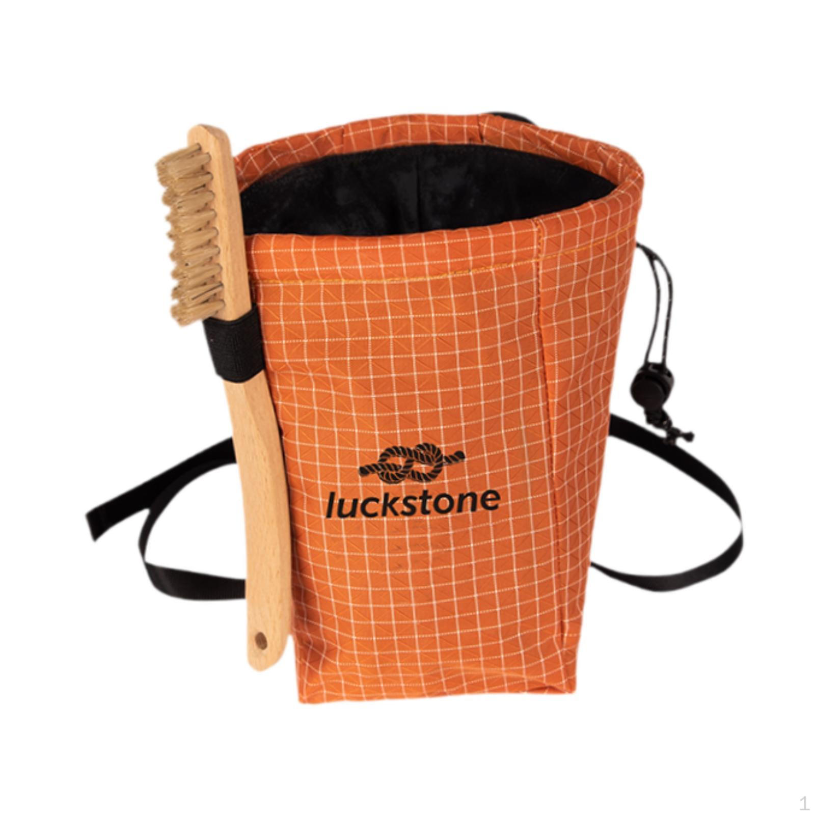 

Мешок для хранения магнезии для скалолазания, использования в спортзале и приключений на открытом воздухе Orange