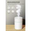New USB Rechargeable Ultrasonic Diffuser Smart Car Humidifier Air Purifier Mini Portable Water Air Desktop Humidifier