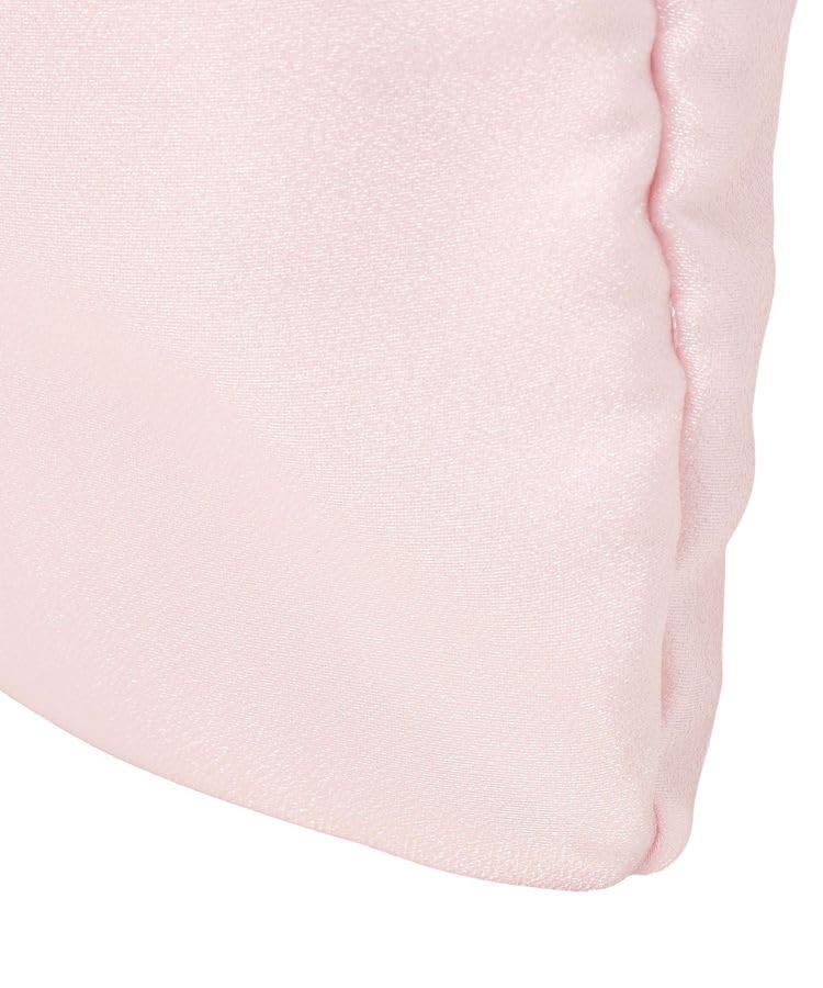 Maison de FLEUR Organza Double Ribbon Gathered Tote Light Size 08001142700 Bag, Pink, F,