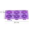 Flower Shaped 1Pc Silicone Bakeware Mold Baking Tool Donuts DIY Cake Baking Molds