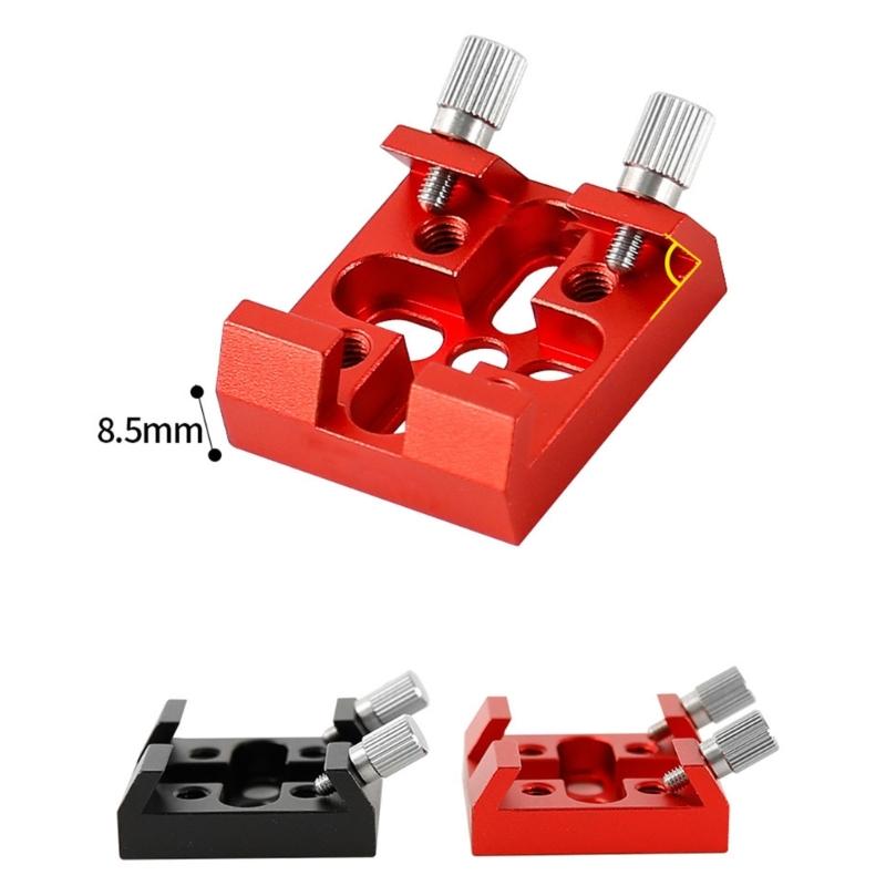 Redness And Black Anodized Crosses Dovetails Saddles For Telescopes With Quick Release Rail System