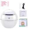 USB Aroma Oil Diffuser Tre Elektrisk Luftfukter 130ml Ultralyd Luftfukter Mini Aromaterapi LED Lys Mist Maker for Home