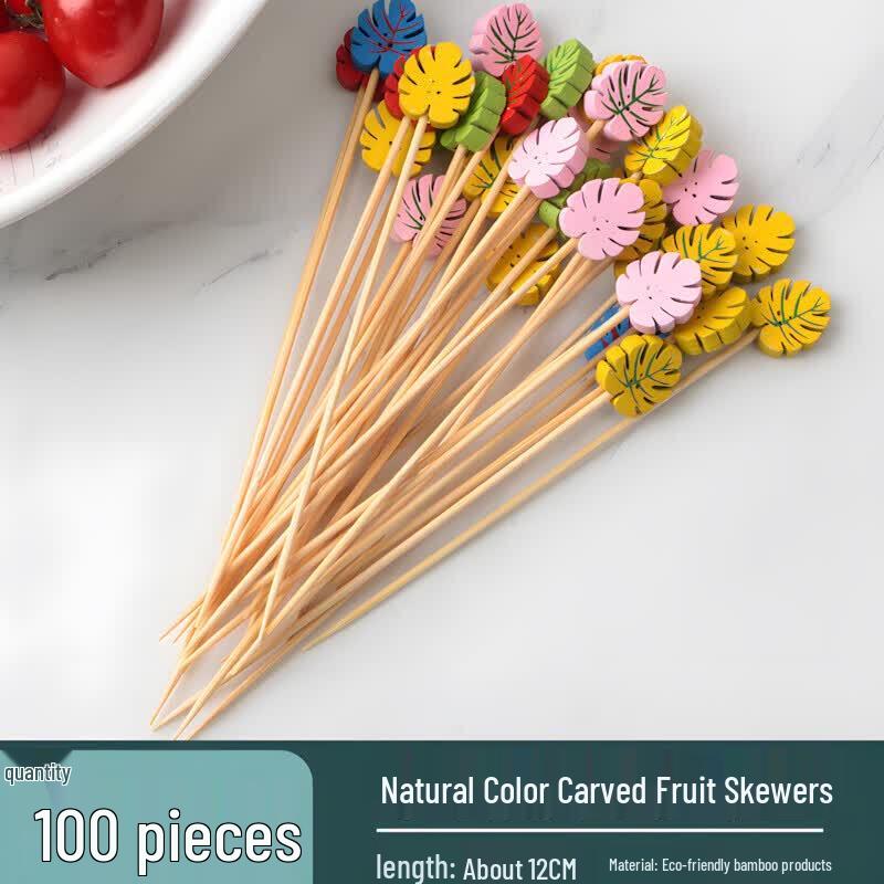 Disposable Bamboo Fruit Picks
