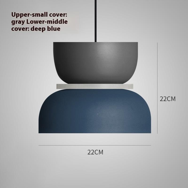 Modern Minimalist Macaron Pendant Light Led Hanging Living Room Study Bar Dining Room Bedside Bedroom Indoor Lighting Decor Lamp
