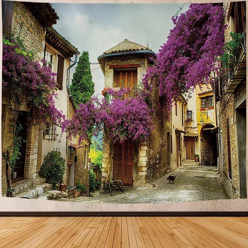 Lavender Manor Tapestry Office Living Room Decoration Home Wall Tapestry