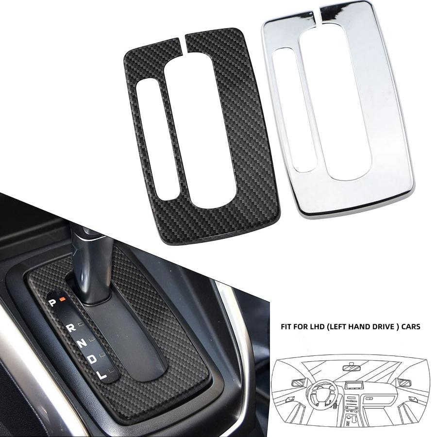 Gear Shift Panel Trim Cover Sticker For Ford Fiesta MK7 2009-2015 Ecosport 2013-2016 LHD Gear Cover Molding Car Accessories