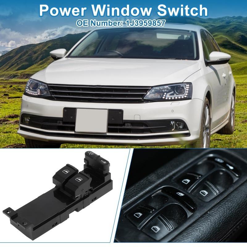 1Pc Power Window Switch For Skoda Fabia Octavia VW Bora Golf Jetta MK4 Passat Seat Leon Toledo 1J3959857A 1J3959857