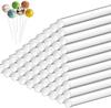Transparent Candy Bar Lollipop Cake  Stirring  Biscuit and Chocolate Topping 100pcs Baking Accessories   Cake