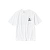 UNIQLO Chainsaw Man Collaboration Series Back Character Graphic Letter Print Short Sleeve T-Shirt Unisex Tops White 467422-00