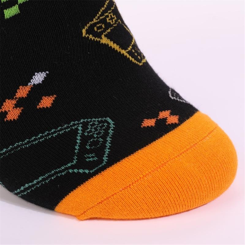 1 Pair Novelty Pattern Warm Stockings Autumn Winter Cozy Crew Socks Warm Socks Cotton Middle Tube Socks Men Women Gifts