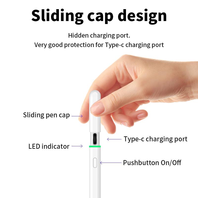 Stylus Pen for Apple Pencil Pro Gen Touch Screen Pen for iPad Pencil Pro Active Capacitive Pen Palm Rejection Drawing