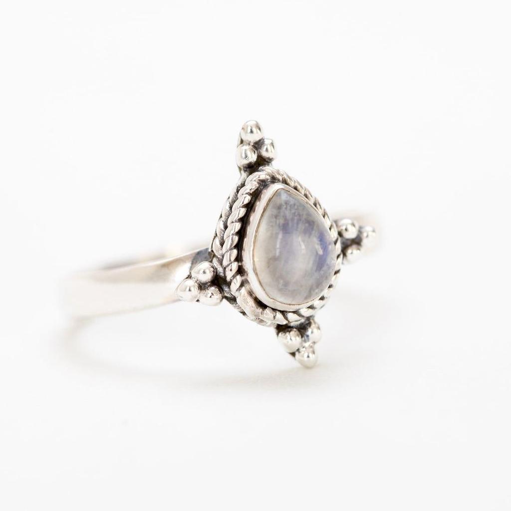 Five Finger Baguette Birthstone Ring by Sunrise Jewelrs • Best Friend Gift • Anniversary Gift • Adjustable Personalized Gemstone Ring