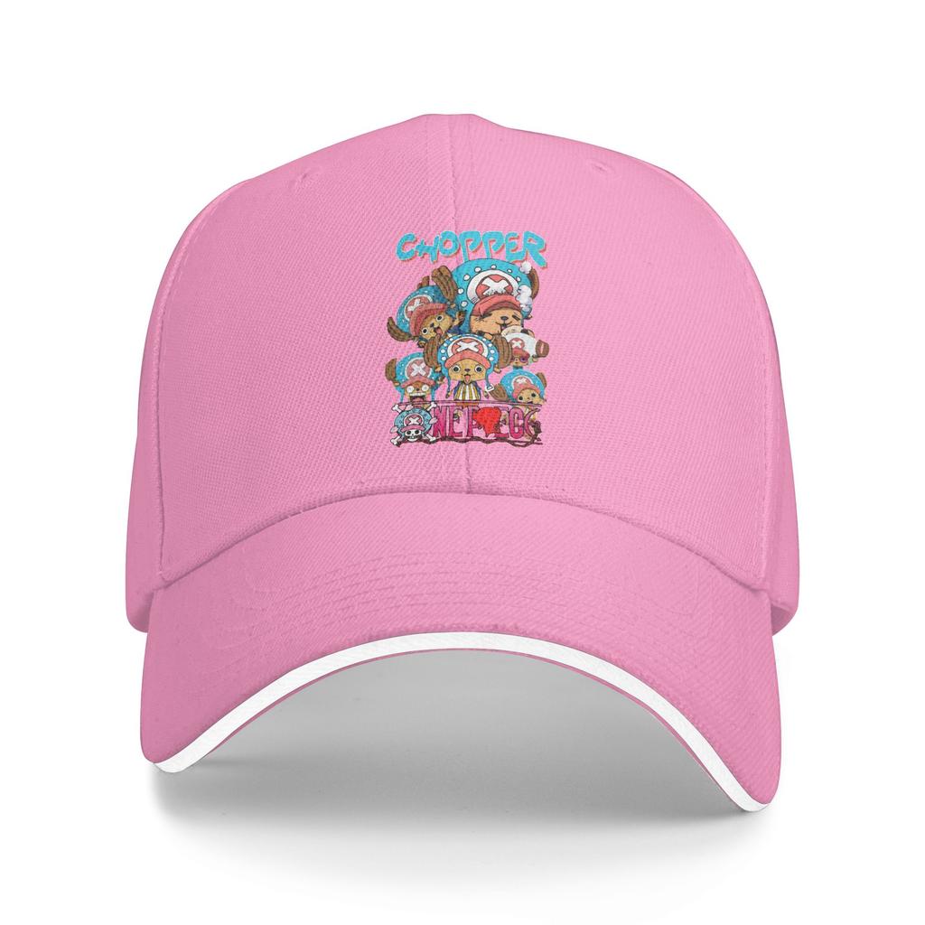 Cotton Candy Lover One Piece Tony Tony Chopper Baseball Caps Fashion  Sandwich Caps Unisex Style Adjustable Dad Hat Sport